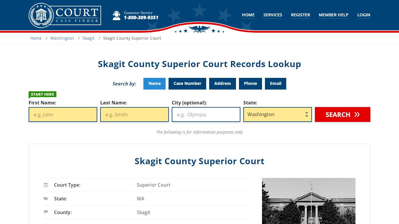 Skagit County Superior Court Records Lookup - CourtCaseFinder.com
